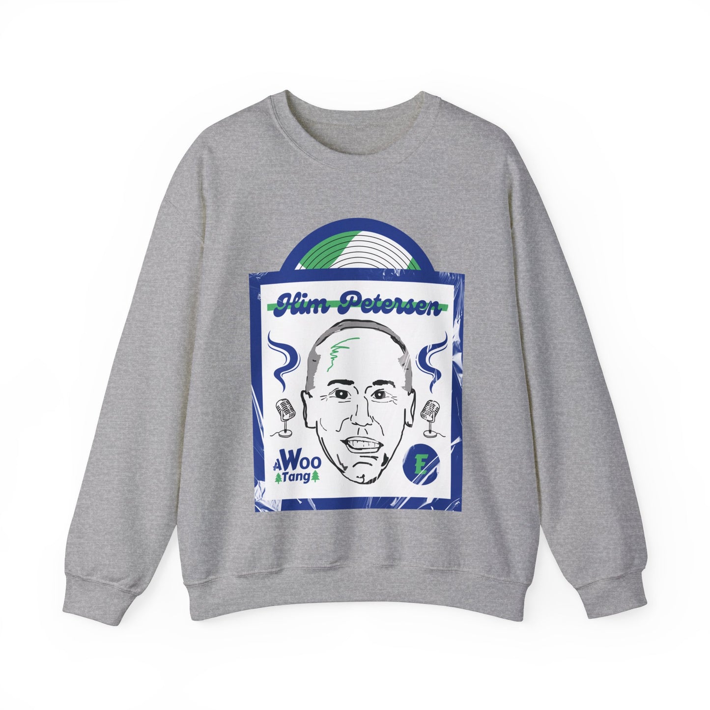 Him Petersen Blue | Crewneck Sweatshirt