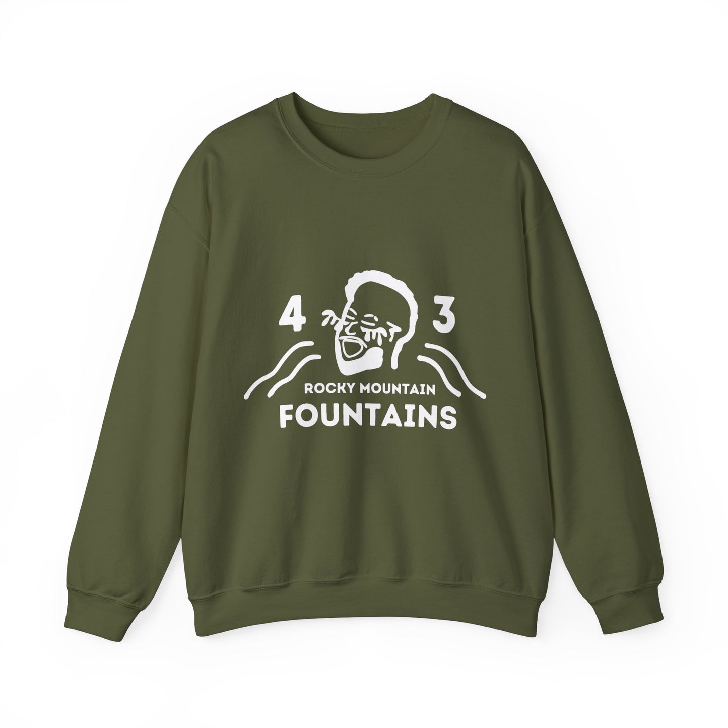 Rocky Mountain Fountains | Crewneck Sweatshirt