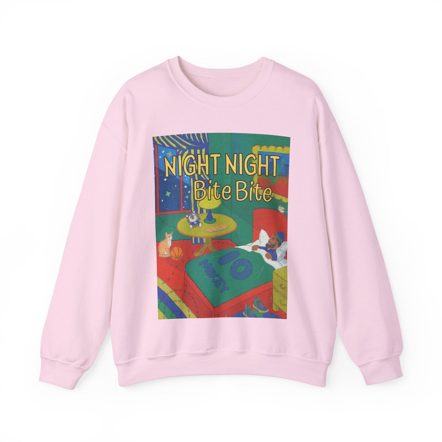 Night Night Bite Bite | Crewneck Sweatshirt