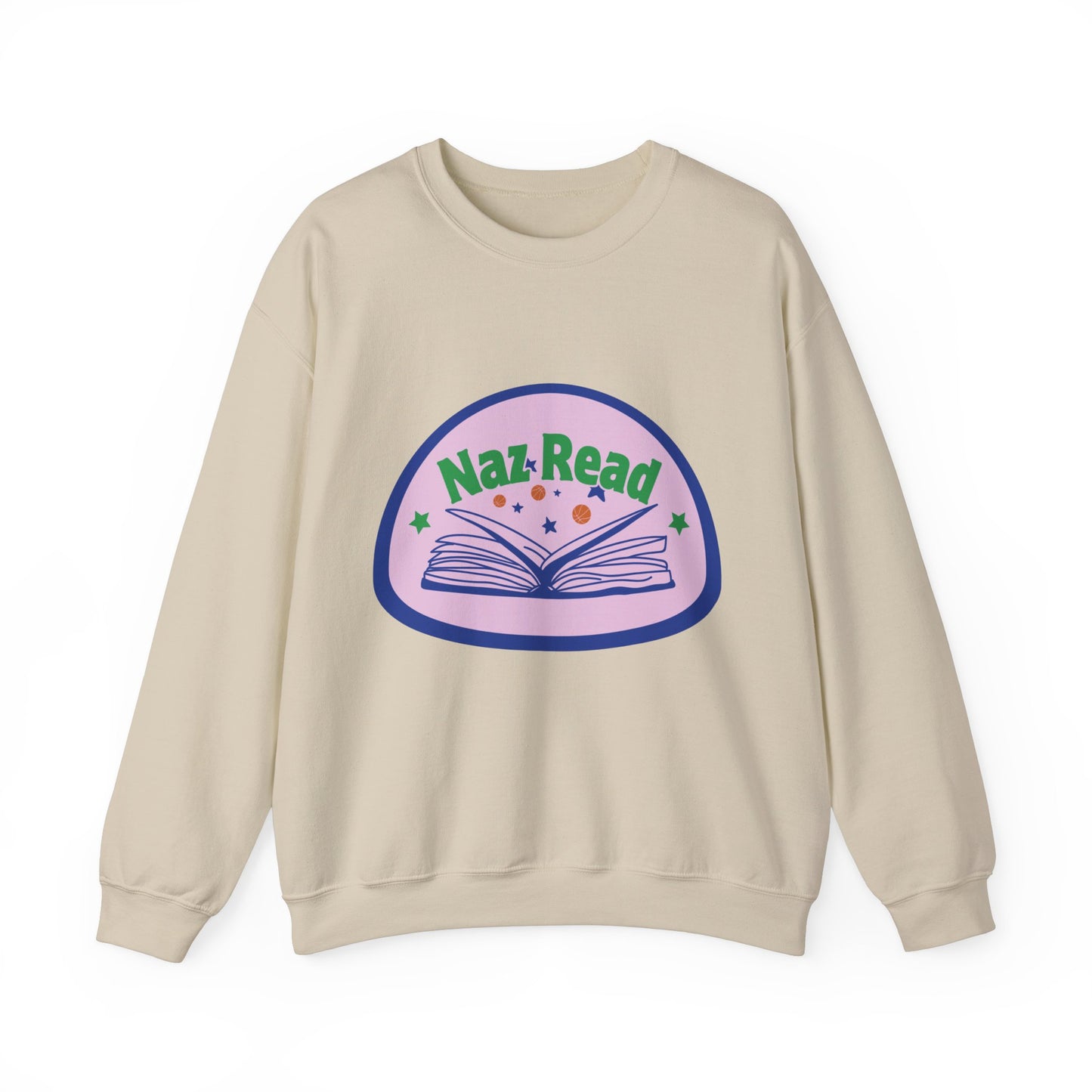 Naz Read Book | Crewneck Sweatshirt