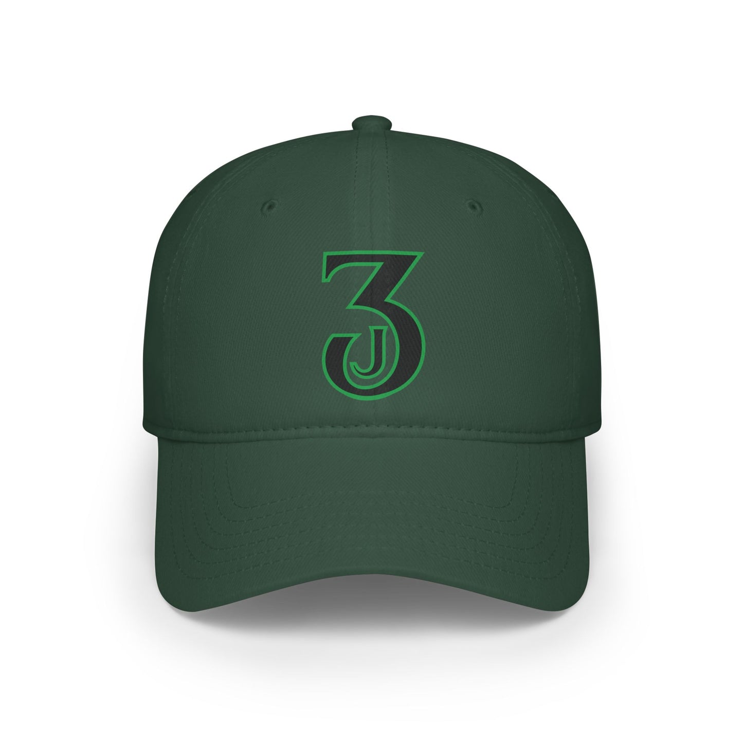 Jaden J3 Green & Black | Printed Baseball Cap