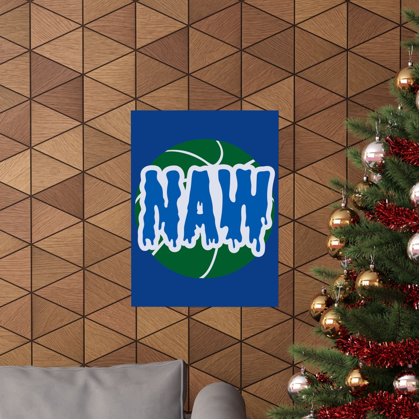 NAW Blue | Nickeil Alexander-Walker 18 x 24 Poster