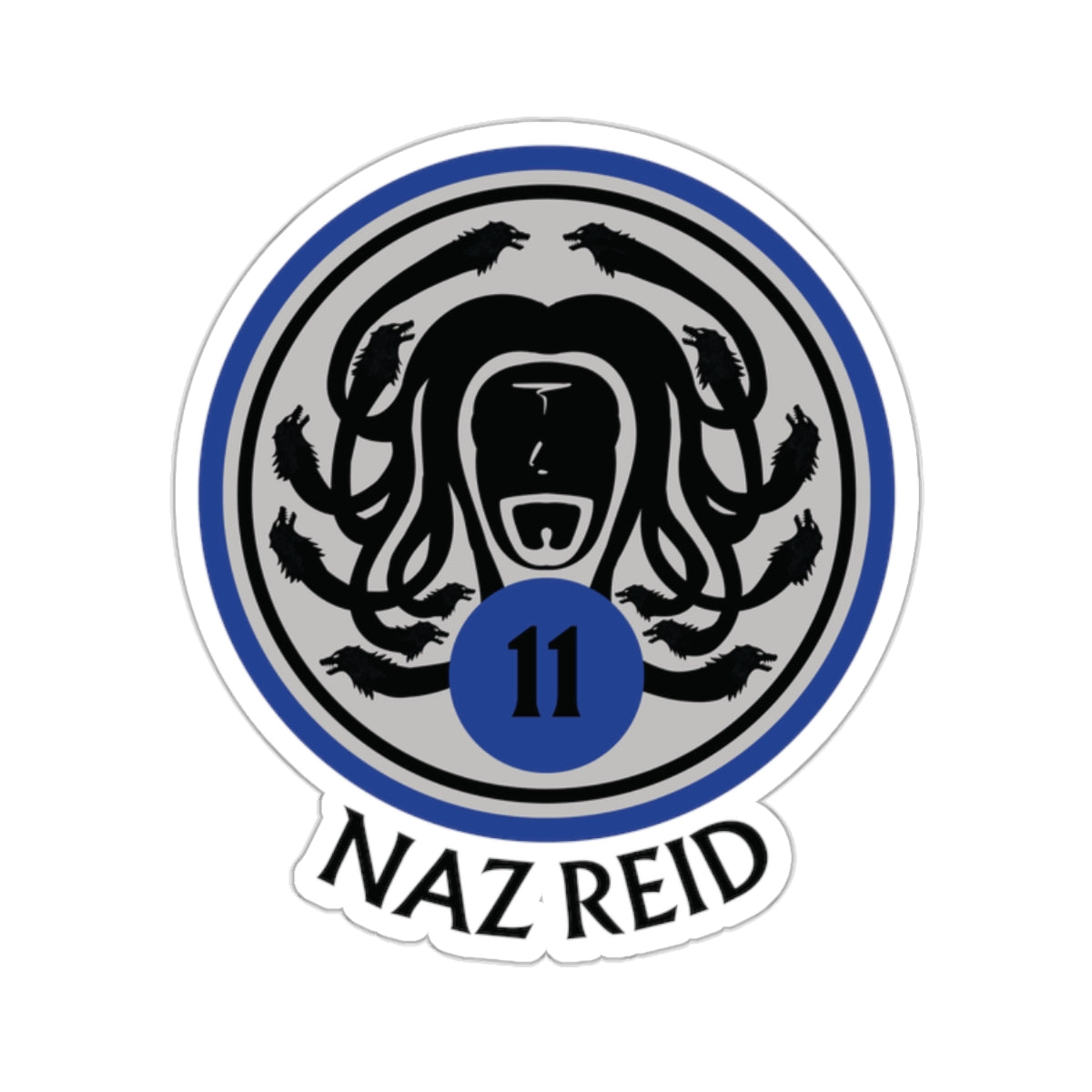 Naz Reid Medusa Blue | Sticker