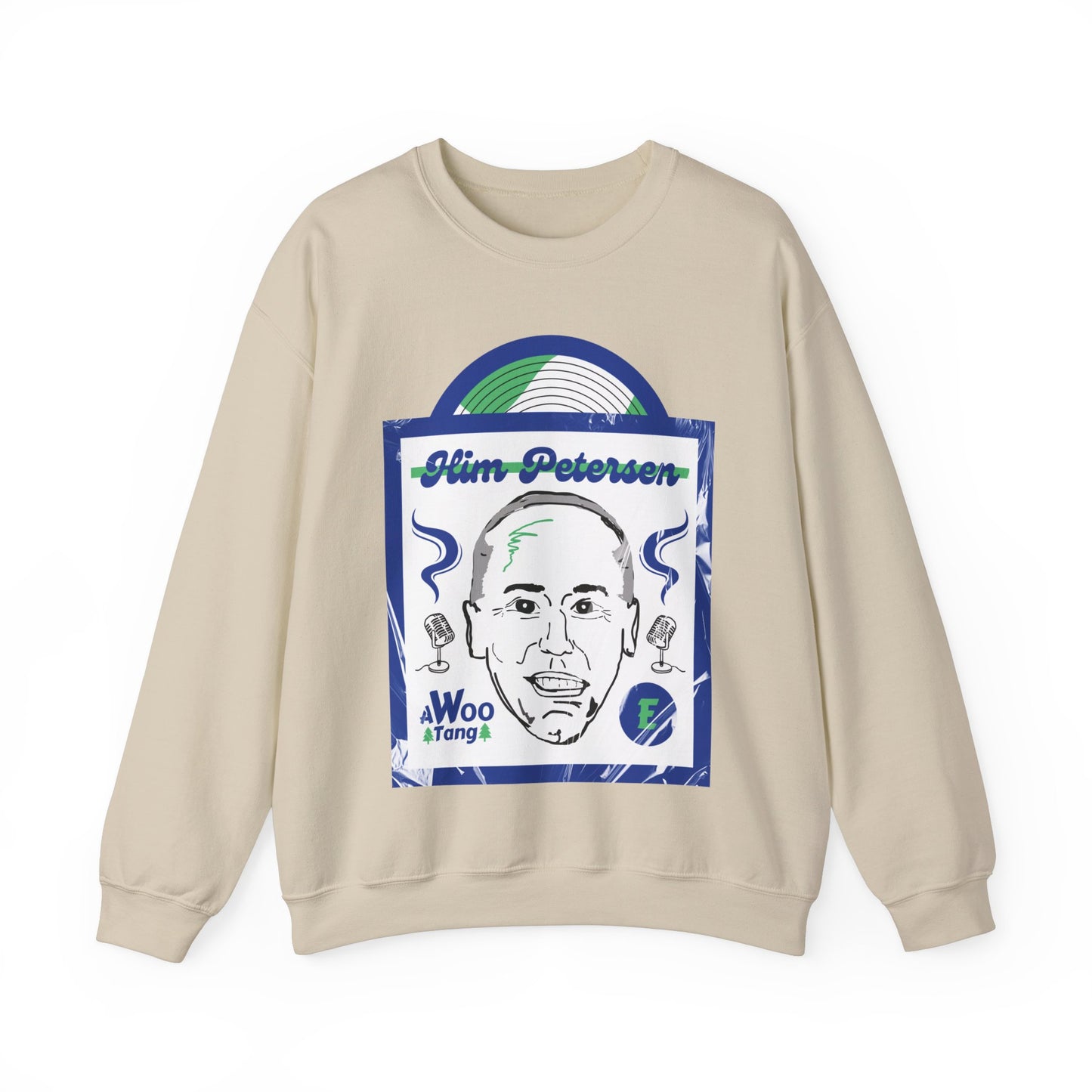 Him Petersen Blue | Crewneck Sweatshirt