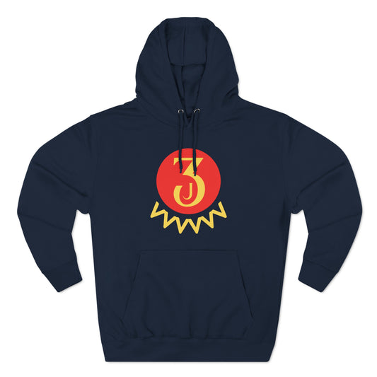 Jaden J3 Red & Gold | Hooded Sweatshirt