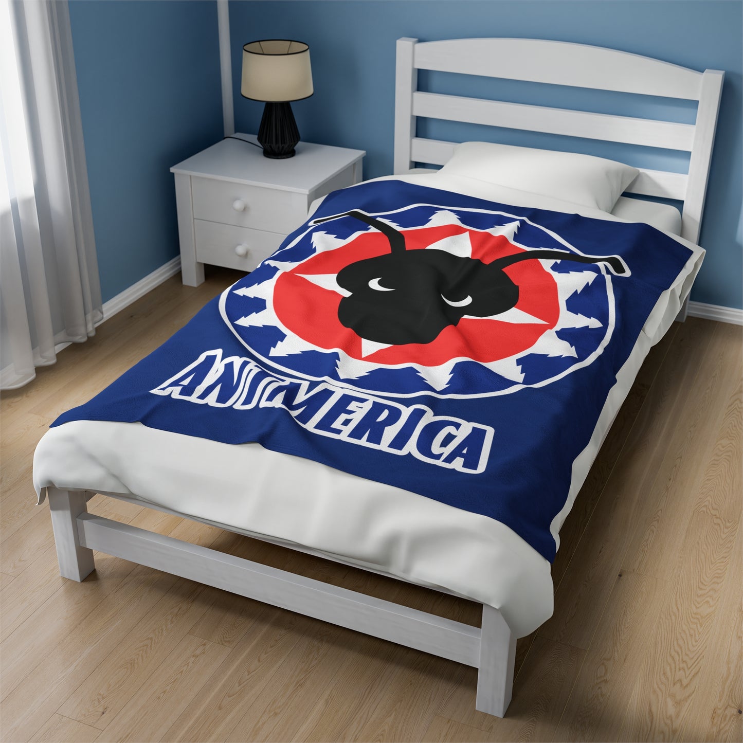 Antmerica Olympics | Velveteen Plush Blanket