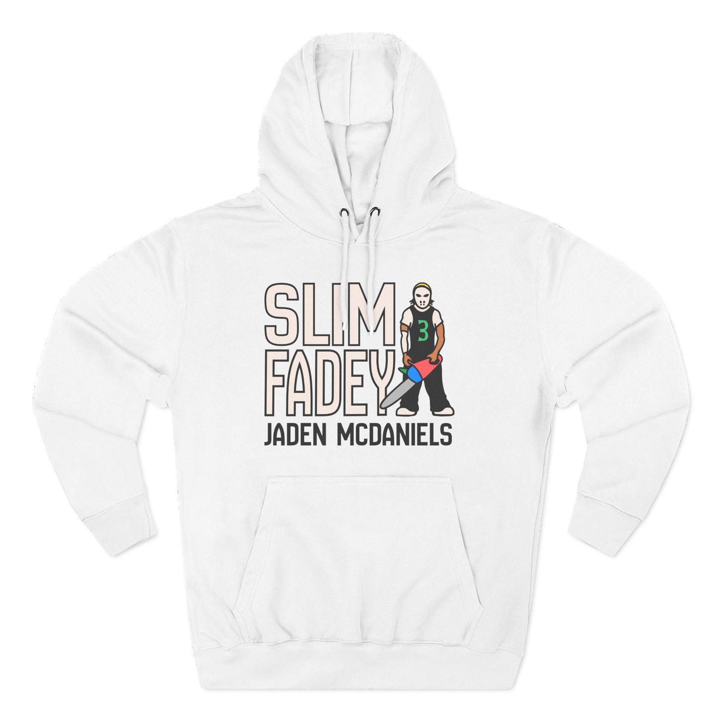 Jaden McDaniels - SLIM FADEY | Jaden McDaniels Unisex Hooded Sweatshirt