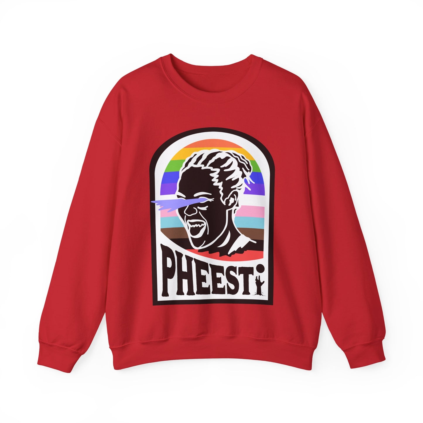 PHEEST | Napheesa Collier Rainbow Unisex Crewneck Sweatshirt
