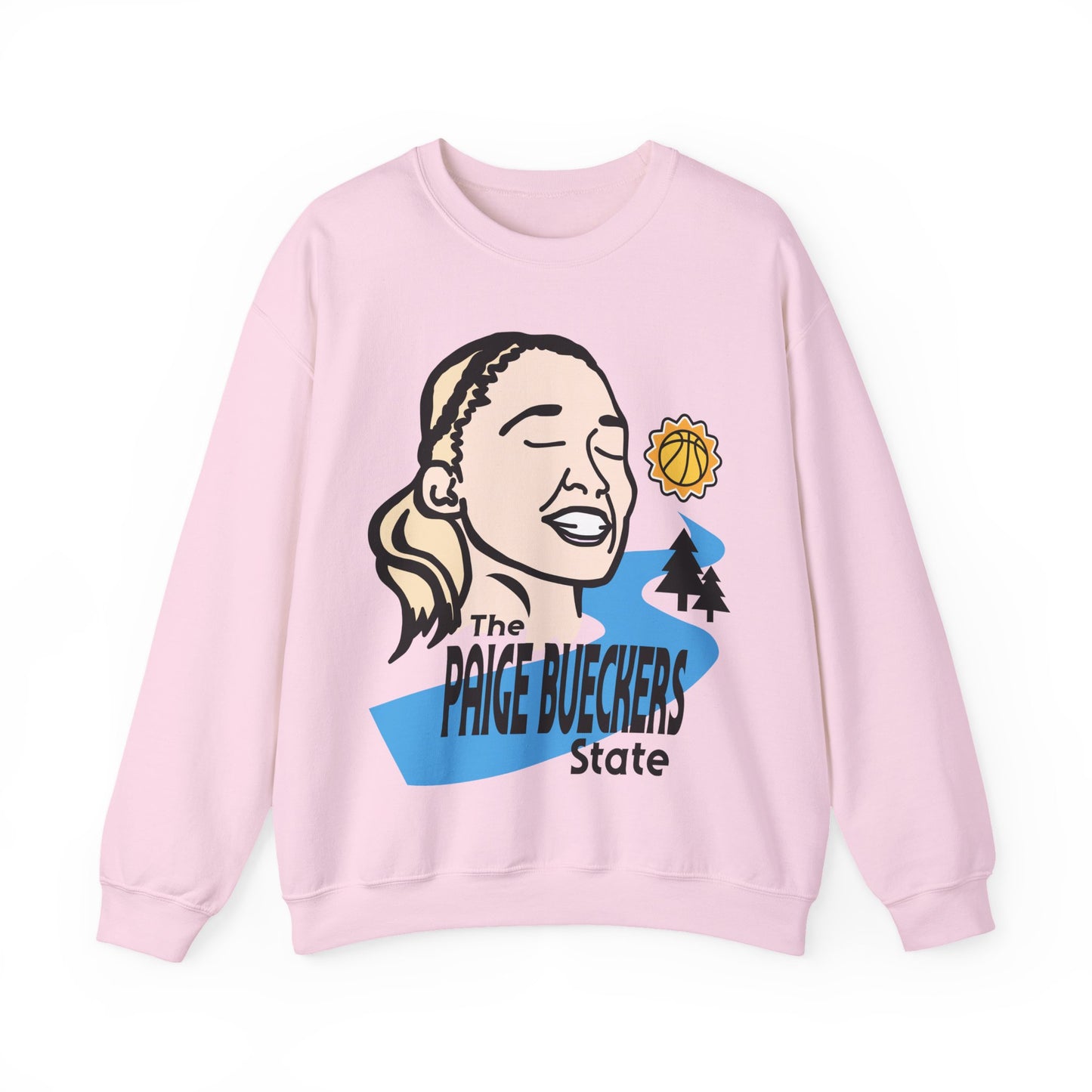 The Paige Bueckers State | Paige Bueckers Unisex Crewneck Sweatshirt