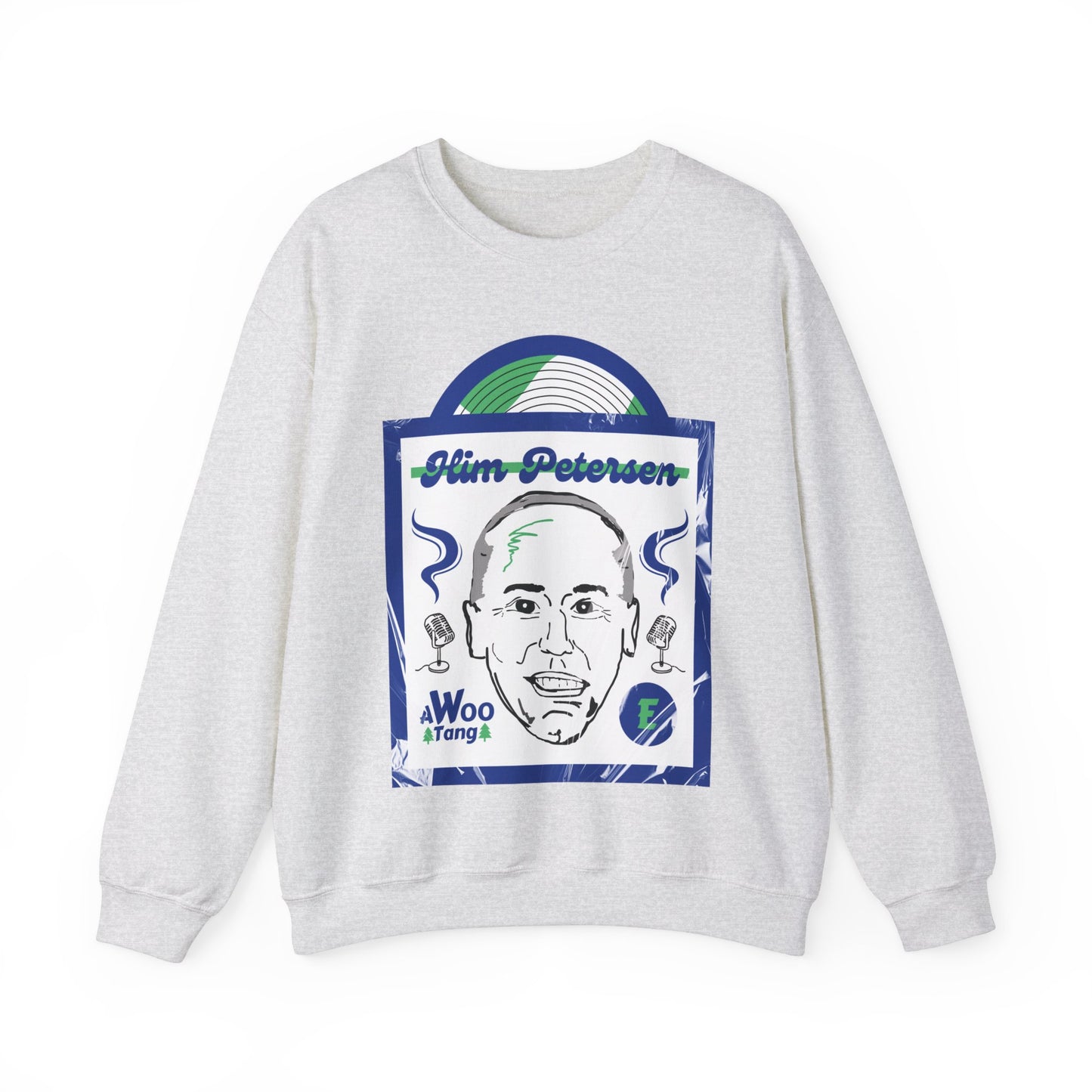 Him Petersen Blue | Crewneck Sweatshirt