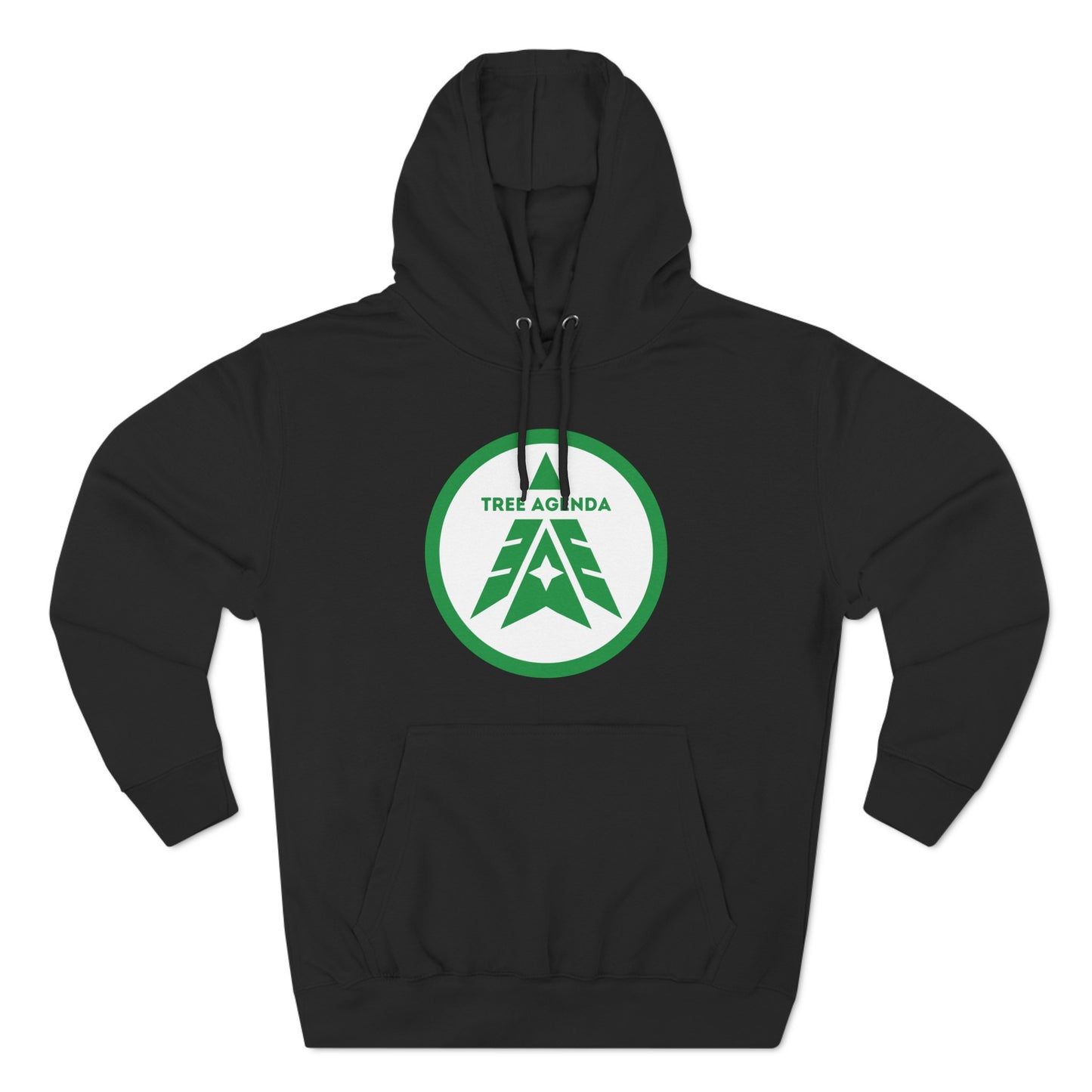 Tree Agenda Green | Hooded Sweatshirt