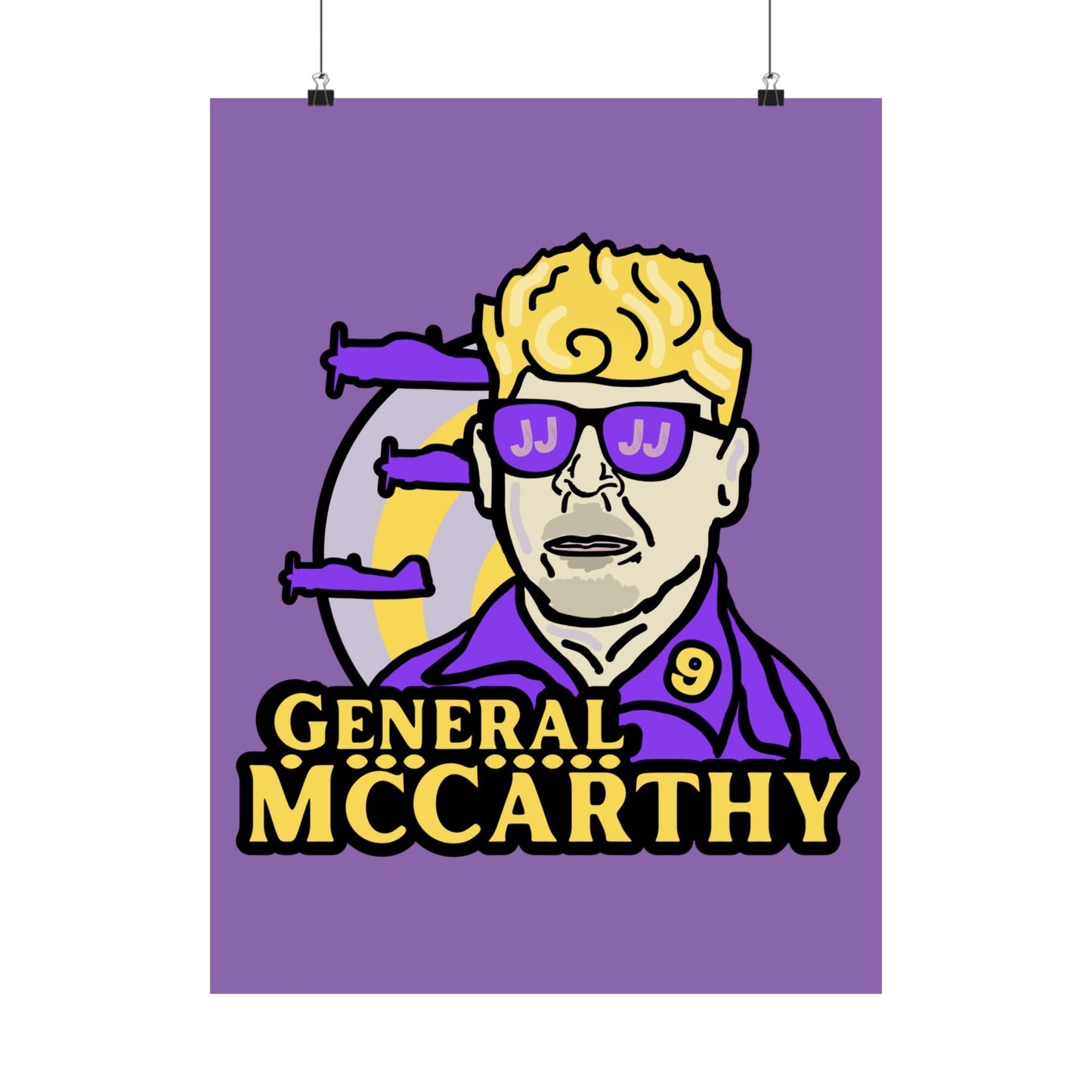 General McCarthy | 18 x 24 Poster