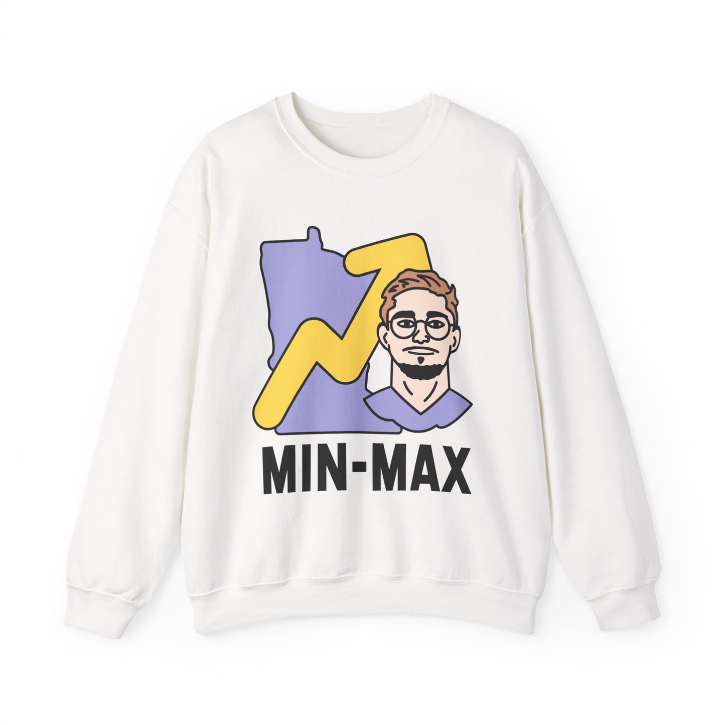 Max Brosmer - MIN MAX | Max Brosmer Unisex Crewneck Sweatshirt