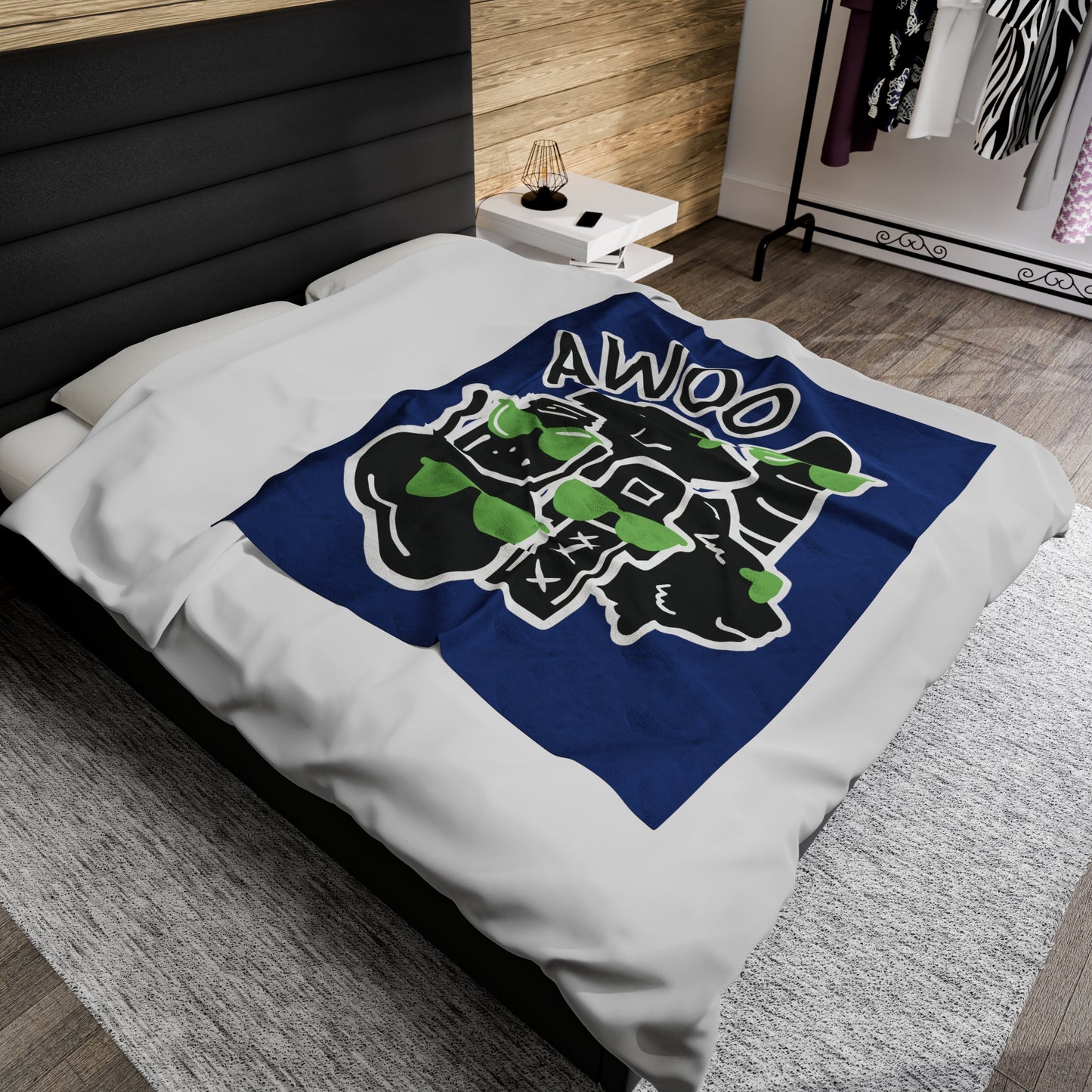 Awoo Gang | Velveteen Plush Blanket