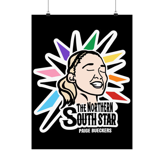 Paige Bueckers | The Northern South Star PRIDE | 18 x 24 Poster