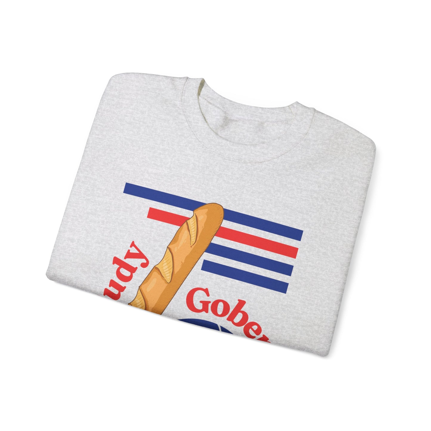 Rudy Gobert Red & Blue | Crewneck Sweatshirt