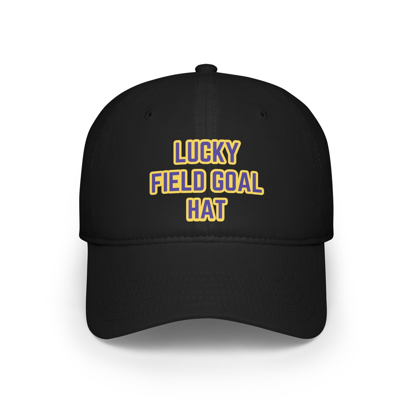 Lucky Field Goal Hat | Printed Baseball Cap