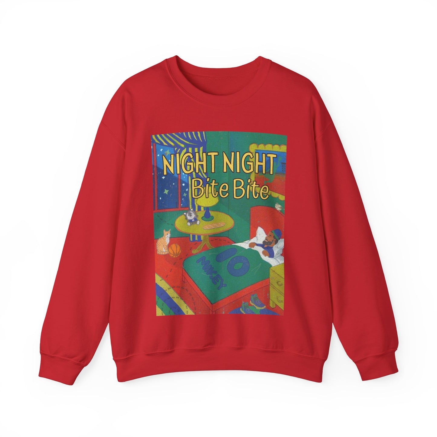 Night Night Bite Bite | Crewneck Sweatshirt