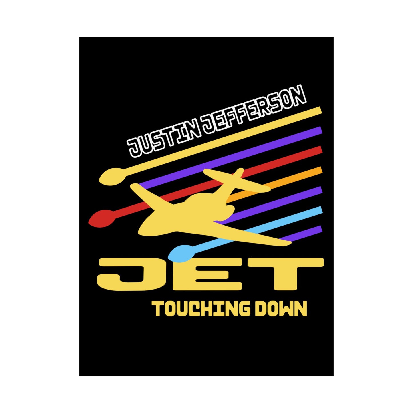 Justin Jefferson - JET | 18 x 24 Poster