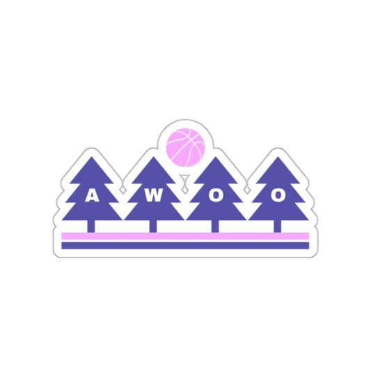 Awoo Purple & Pink | Sticker