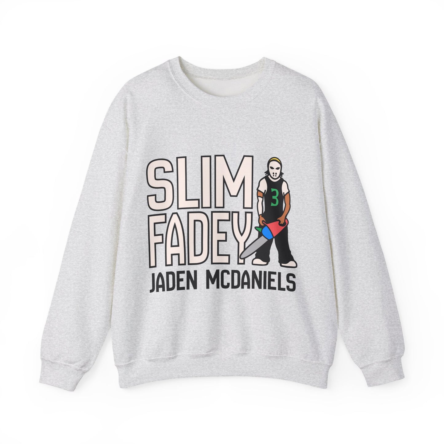 Jaden McDaniels - SLIM FADEY | Jaden McDaniels Unisex Crewneck Sweatshirt