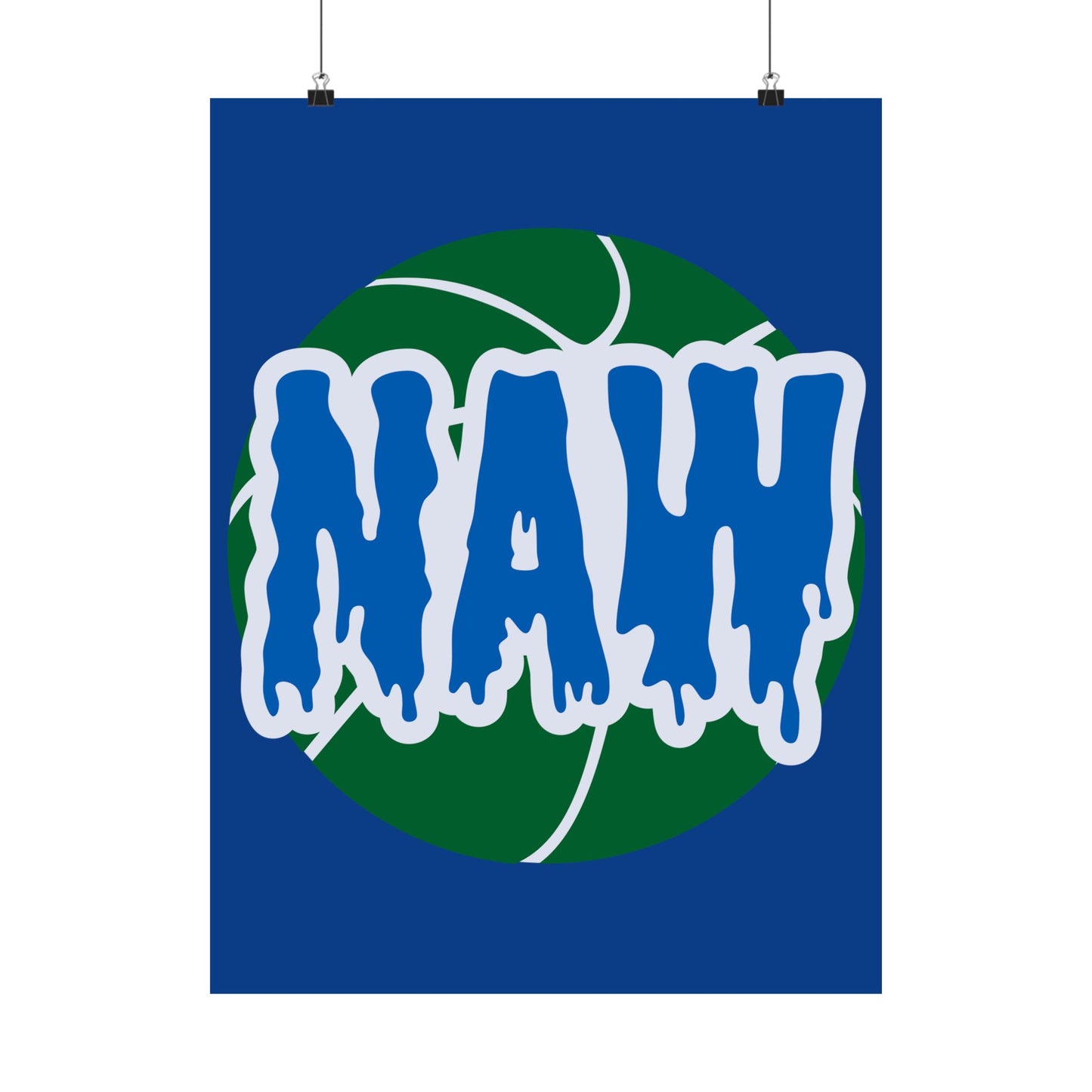 NAW Blue | Nickeil Alexander-Walker 18 x 24 Poster