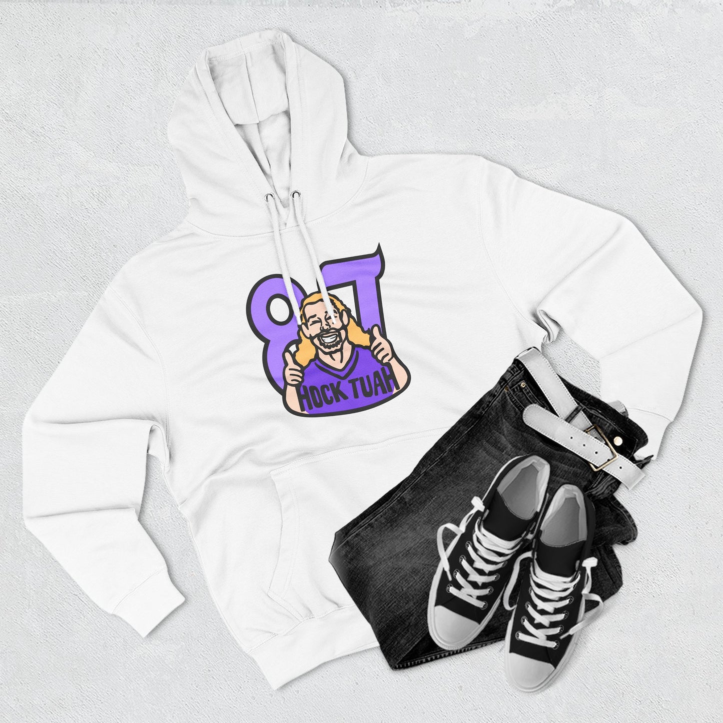 Hock Tuah | TJ Hockenson Hooded Sweatshirt
