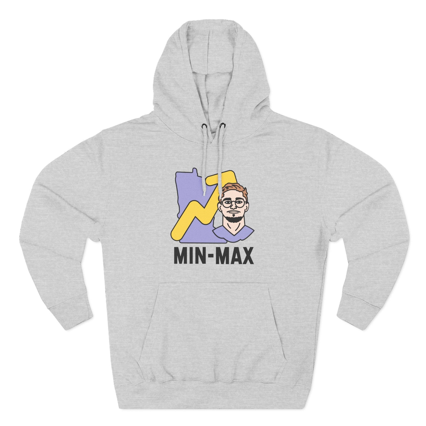 Max Brosmer - MIN MAX | Max Brosmer Unisex Hooded Sweatshirt