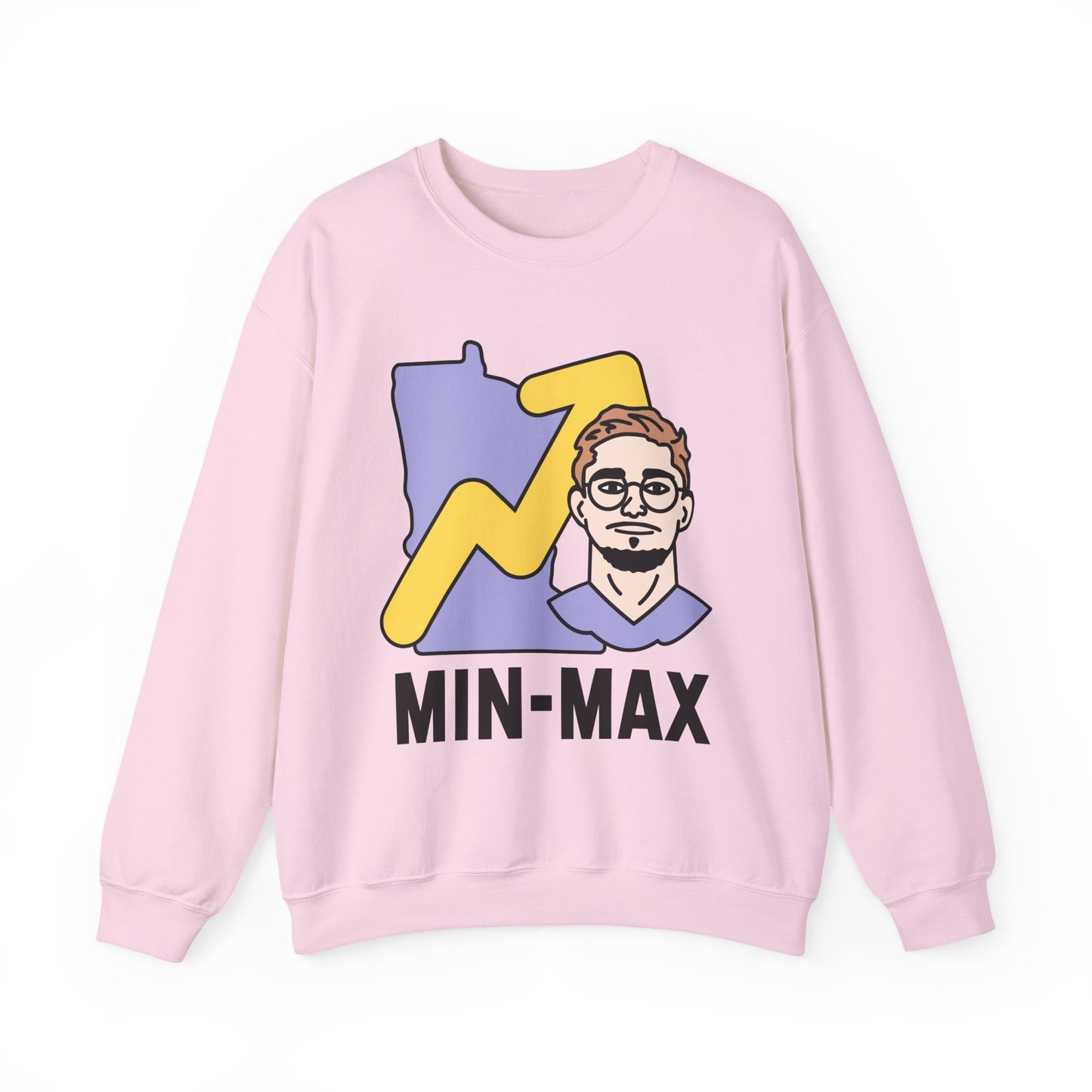 Max Brosmer - MIN MAX | Max Brosmer Unisex Crewneck Sweatshirt
