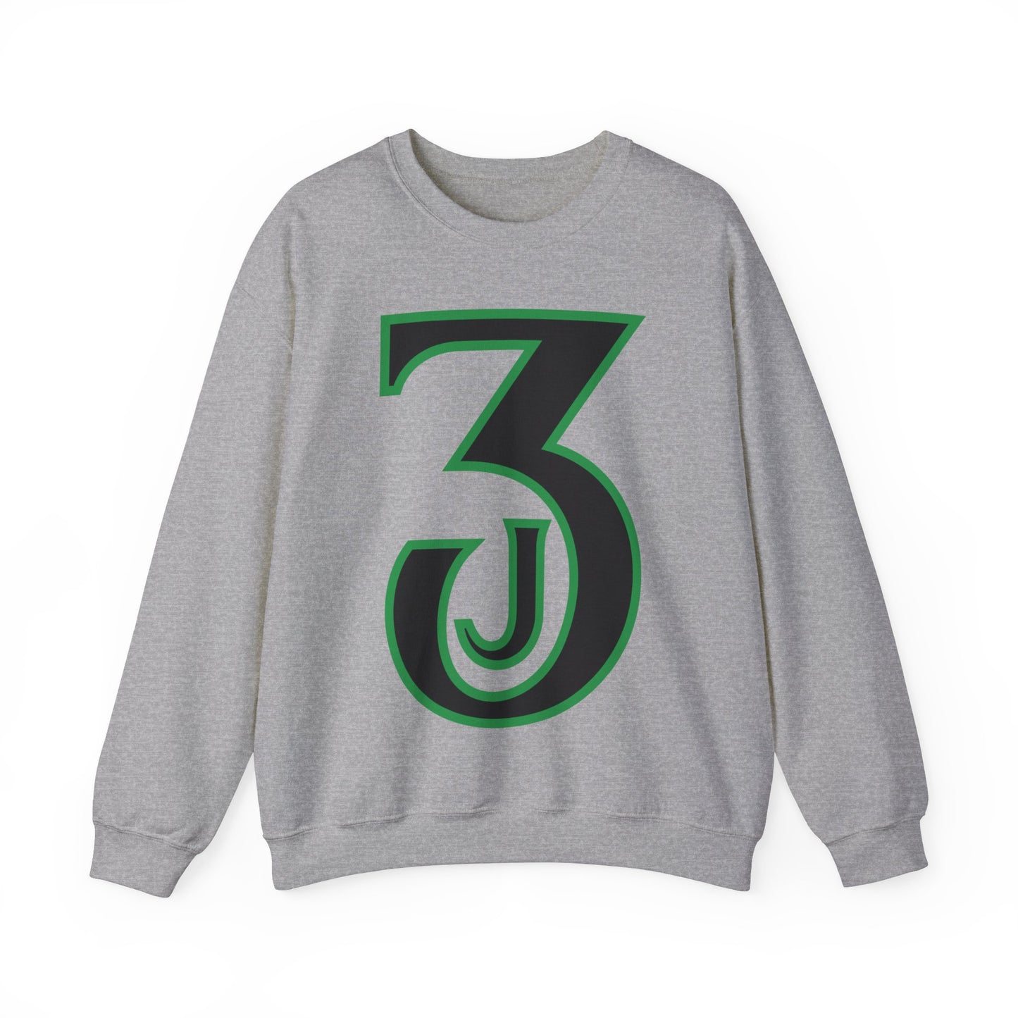 Jaden J3 Green & Black | Crewneck Sweatshirt