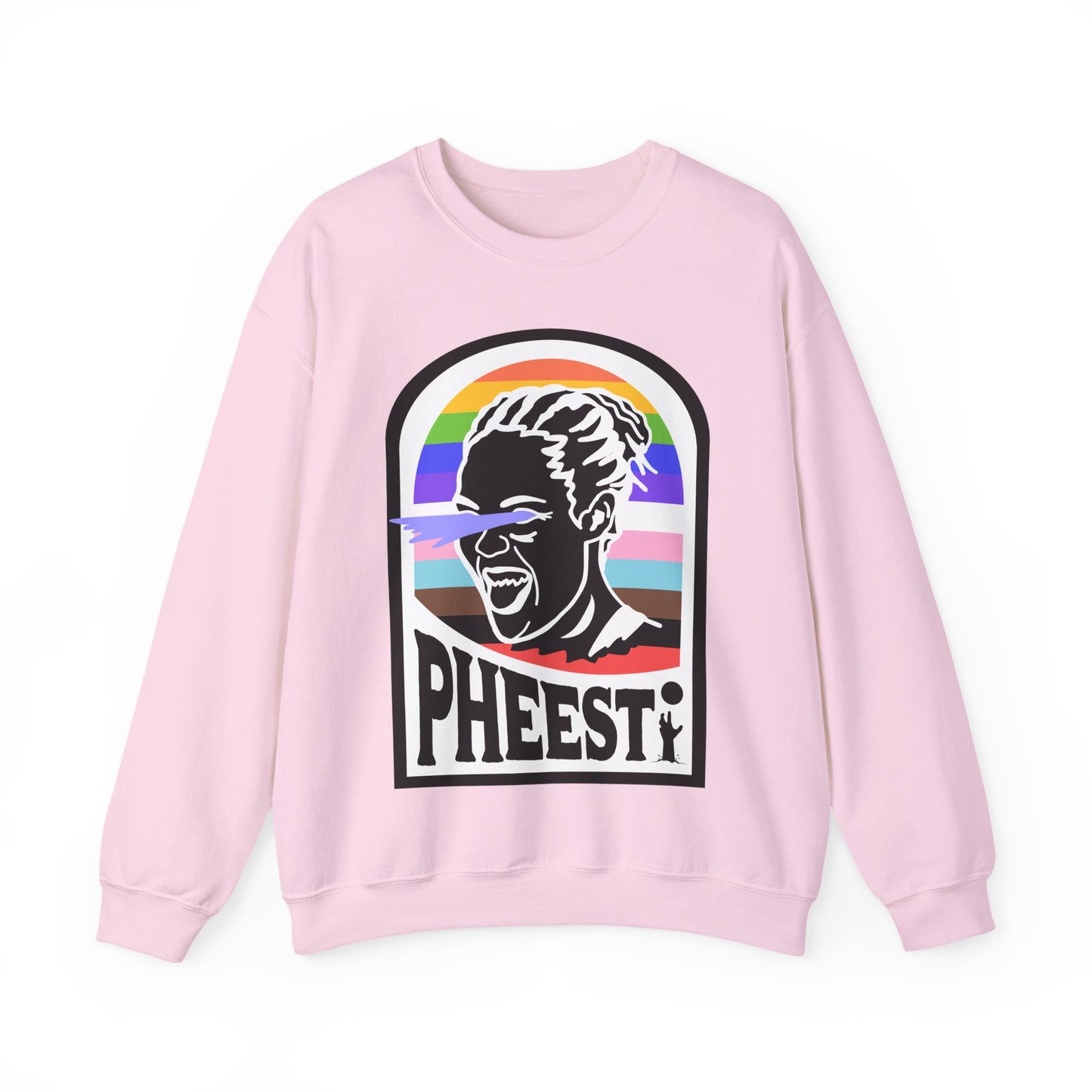 PHEEST | Napheesa Collier Rainbow Unisex Crewneck Sweatshirt