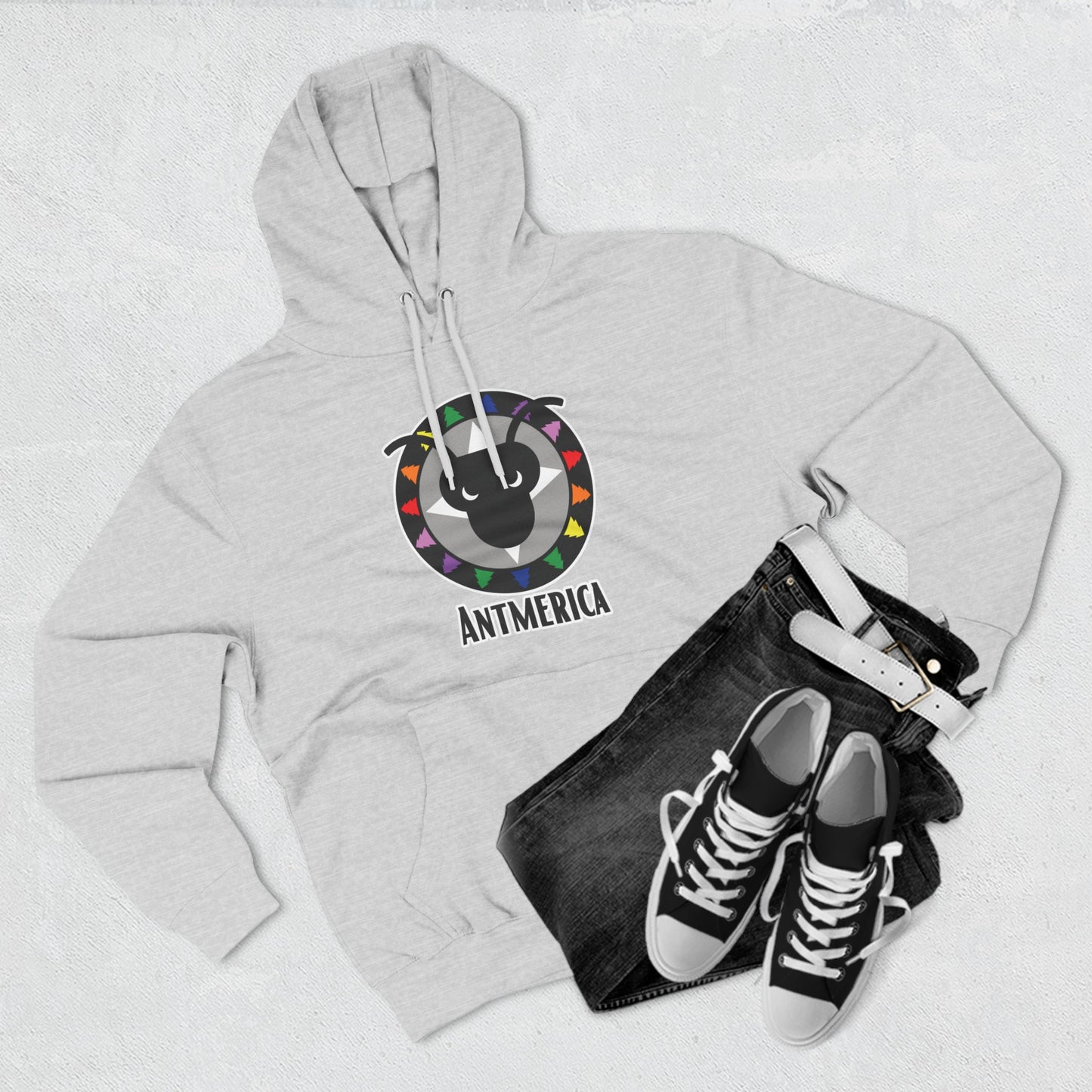 Antmerica Rainbow | Hooded Sweatshirt