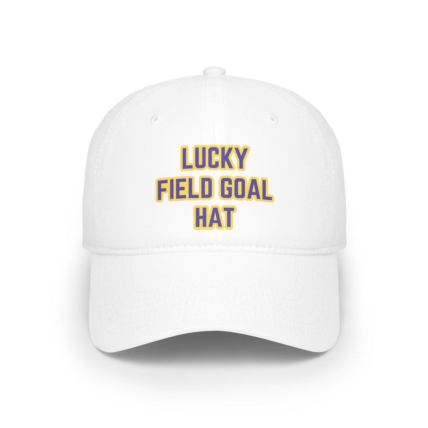 Lucky Field Goal Hat | Printed Baseball Cap