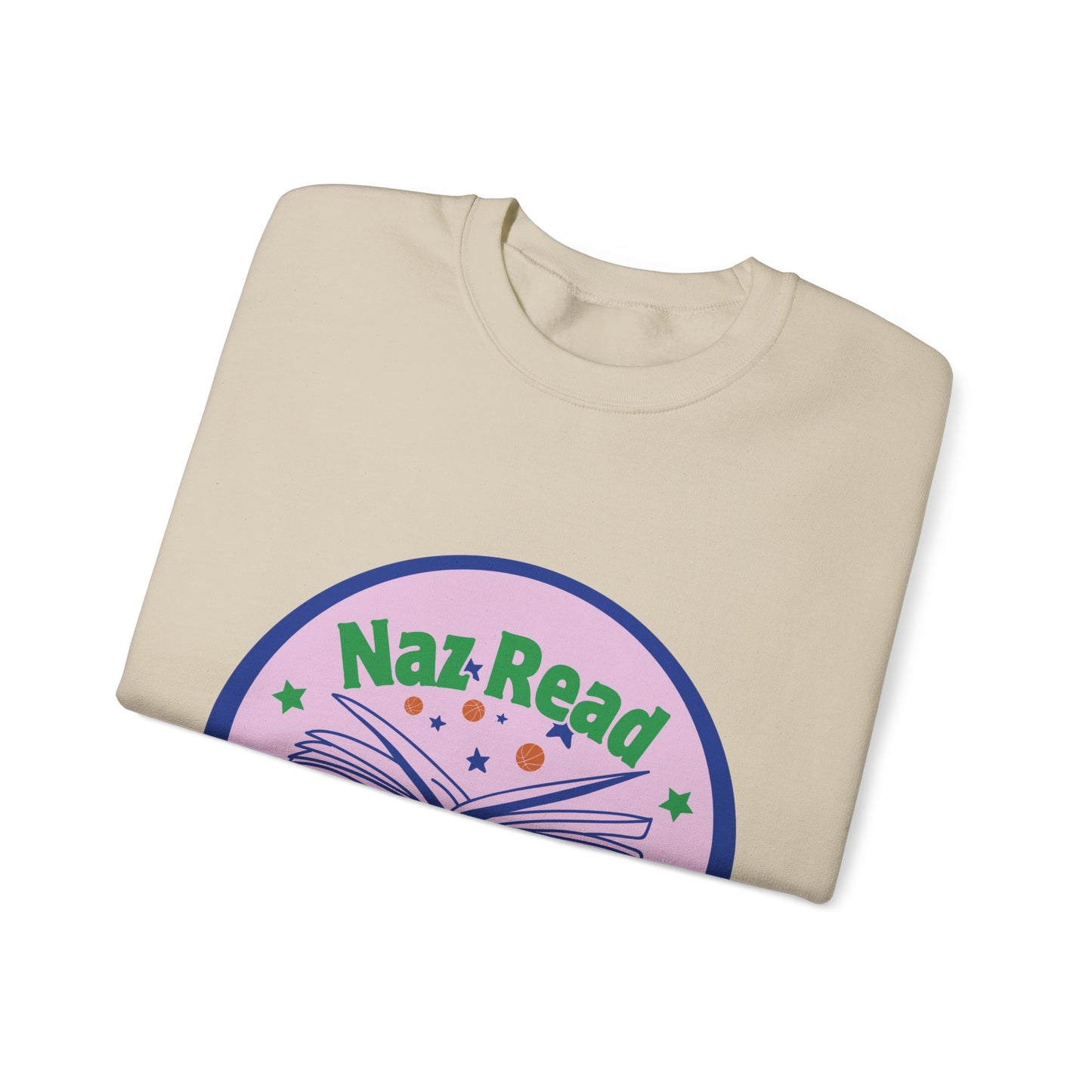 Naz Read Book | Crewneck Sweatshirt
