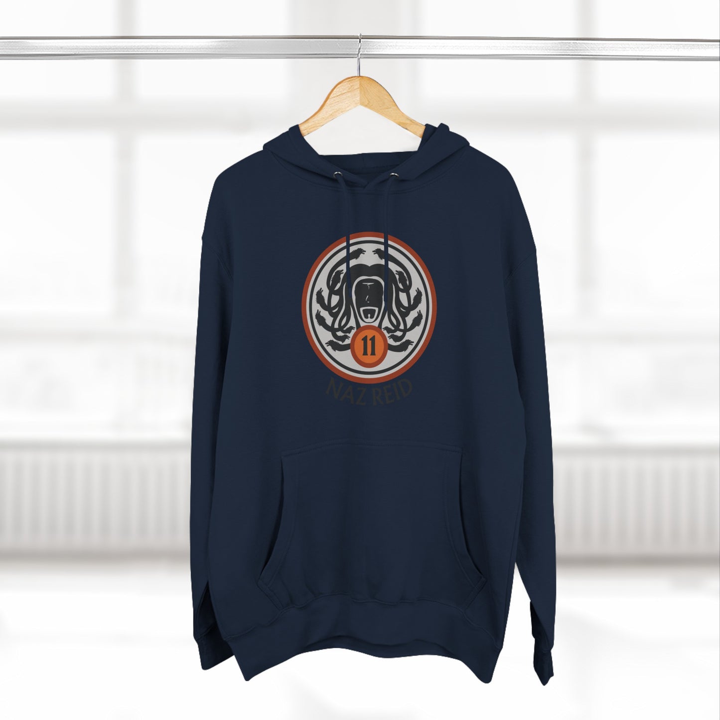 Naz Reid Medusa Orange | Hooded Sweatshirt