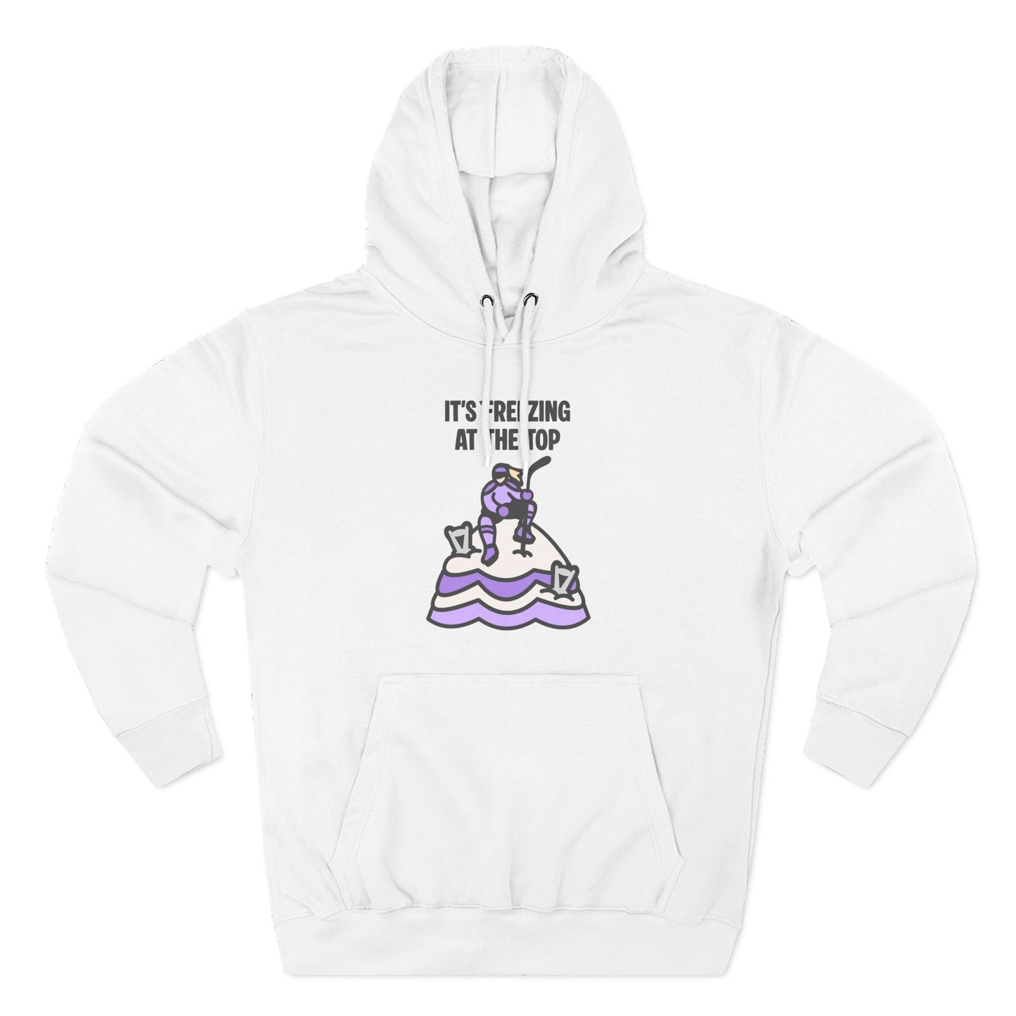 Minnesota Hockey - It's Freezing At The Top | Minnesota Hockey Unisex Hooded Sweatshirt
