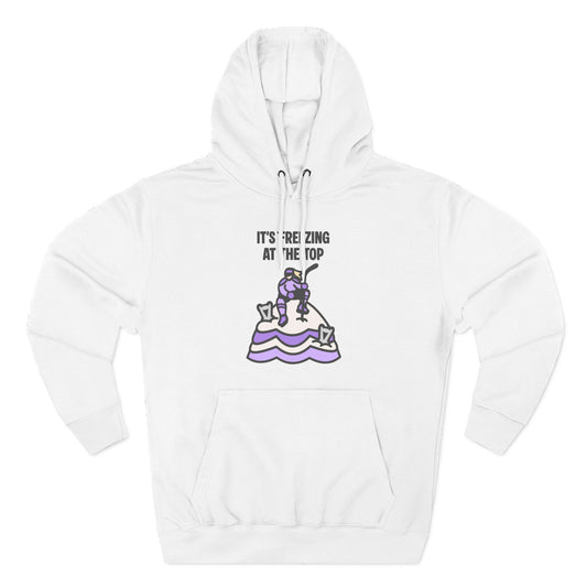 Minnesota Hockey - It's Freezing At The Top | Minnesota Hockey Unisex Hooded Sweatshirt