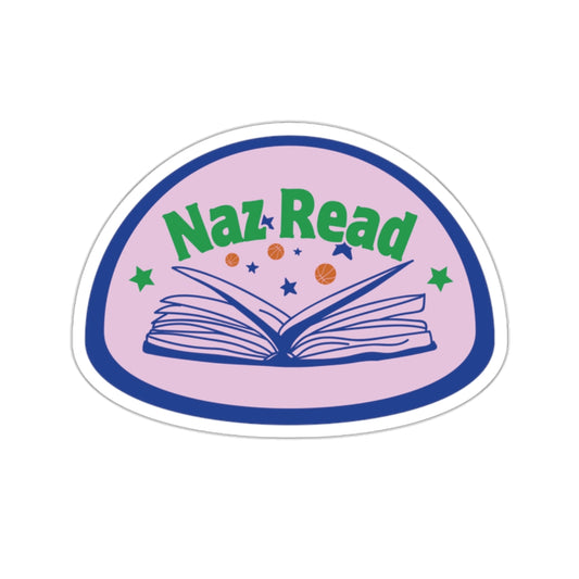 Naz Read Book | Sticker