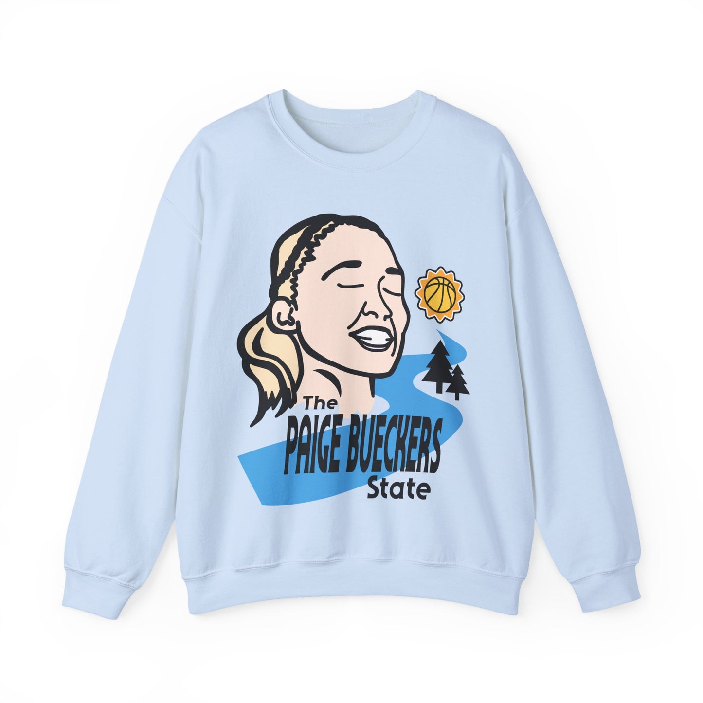 The Paige Bueckers State | Paige Bueckers Unisex Crewneck Sweatshirt