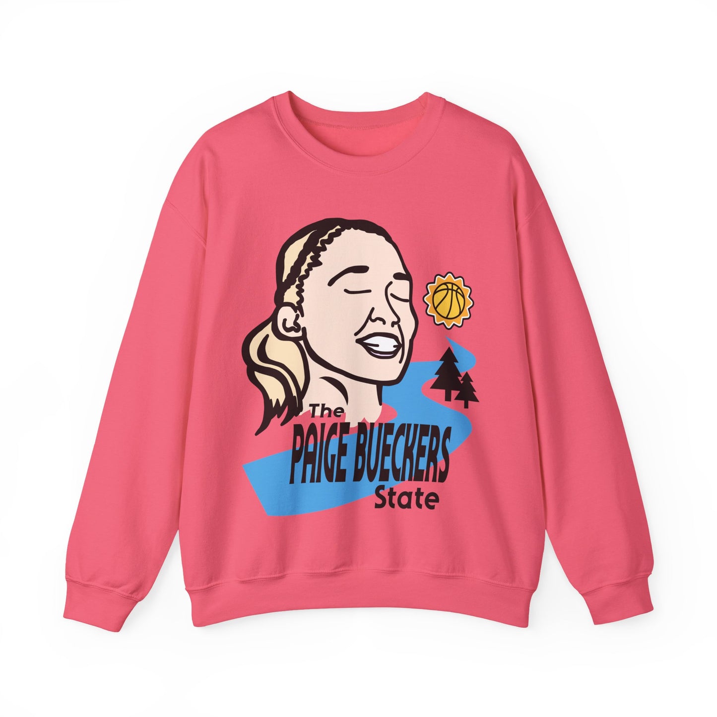 The Paige Bueckers State | Paige Bueckers Unisex Crewneck Sweatshirt