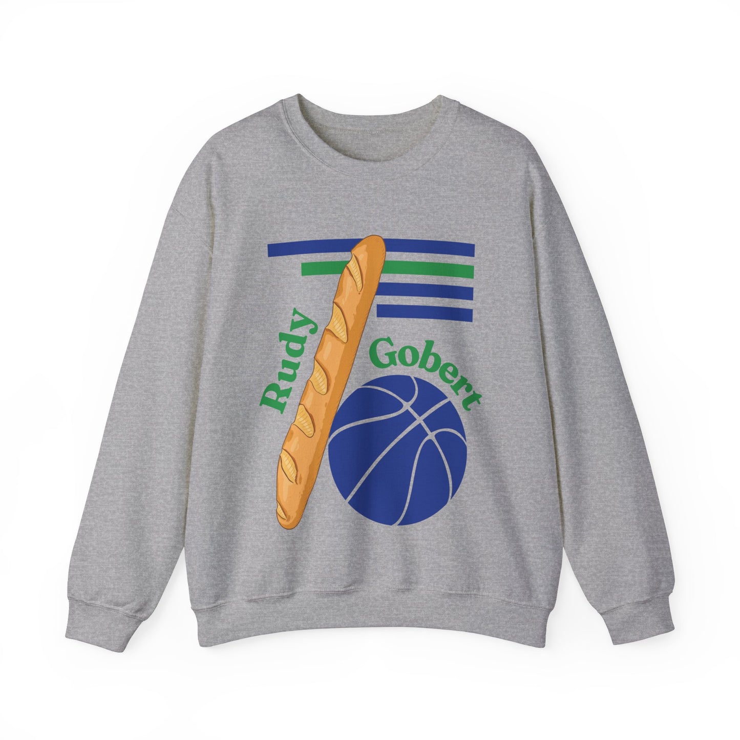 Rudy Gobert Blue | Crewneck Sweatshirt