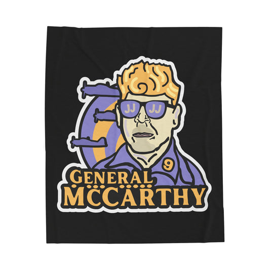 General McCarthy | Velveteen Plush Blanket