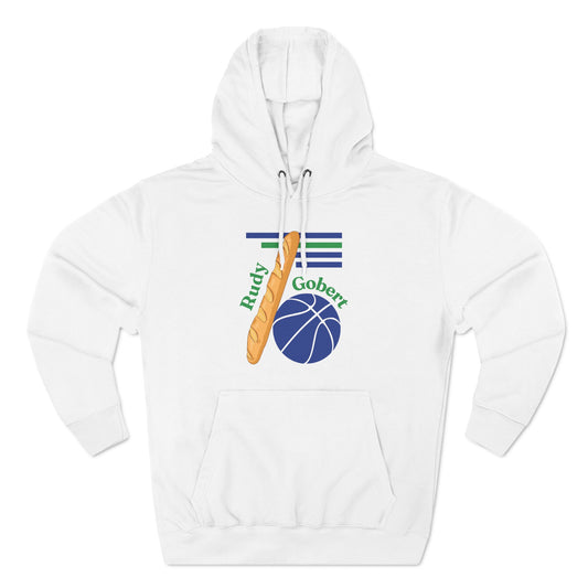 Rudy Gobert Blue | Hooded Sweatshirt