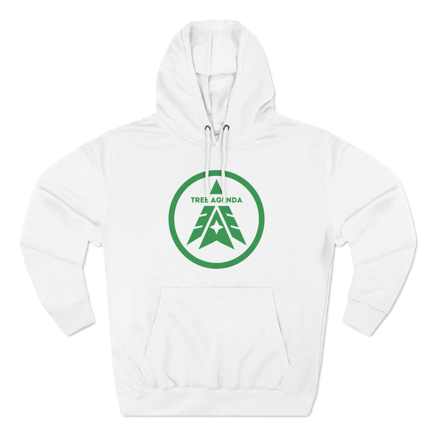 Tree Agenda Green | Hooded Sweatshirt