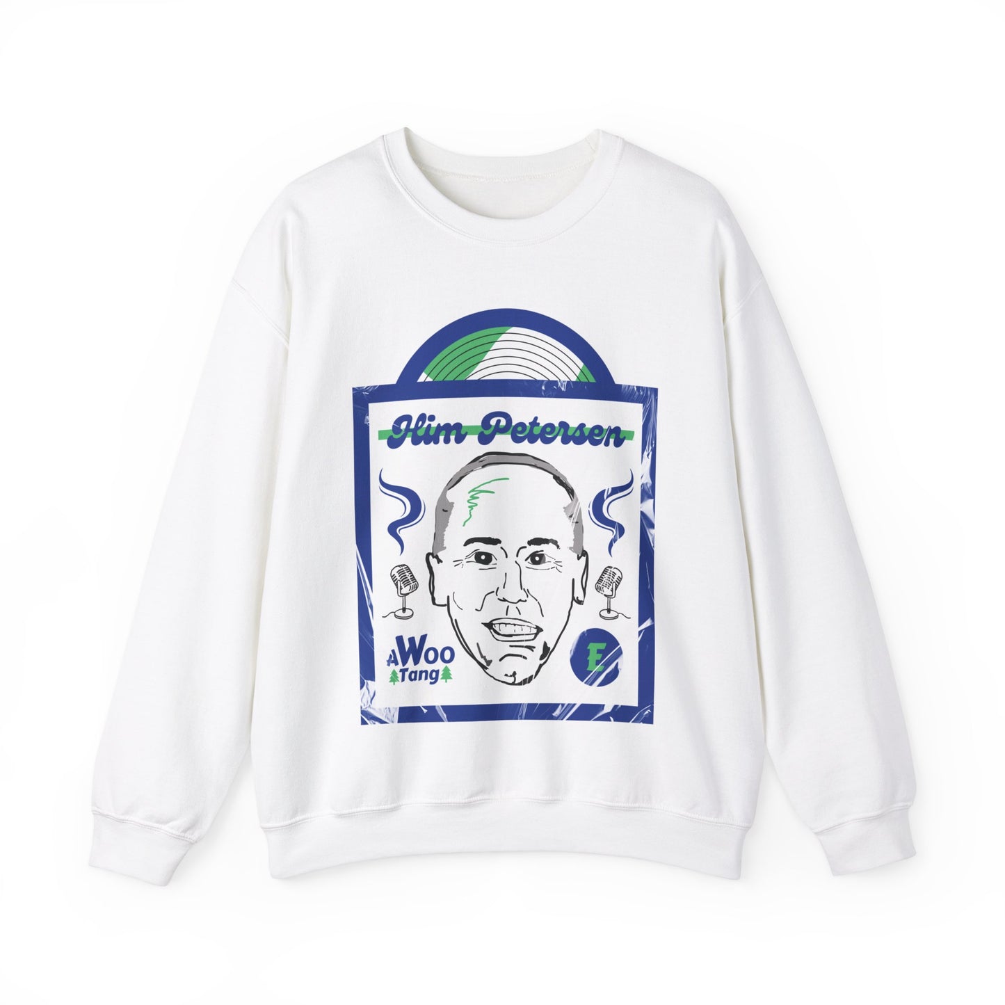 Him Petersen Blue | Crewneck Sweatshirt