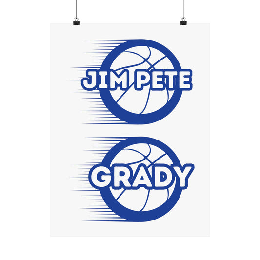 Jim Pete & Grady | 18 x 24 Poster