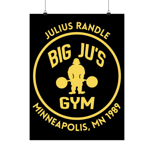 Julius Randle - Big Ju's Gym | Julius Randle (18 x 24 Inch) Or (8 x 10 Inch) Poster