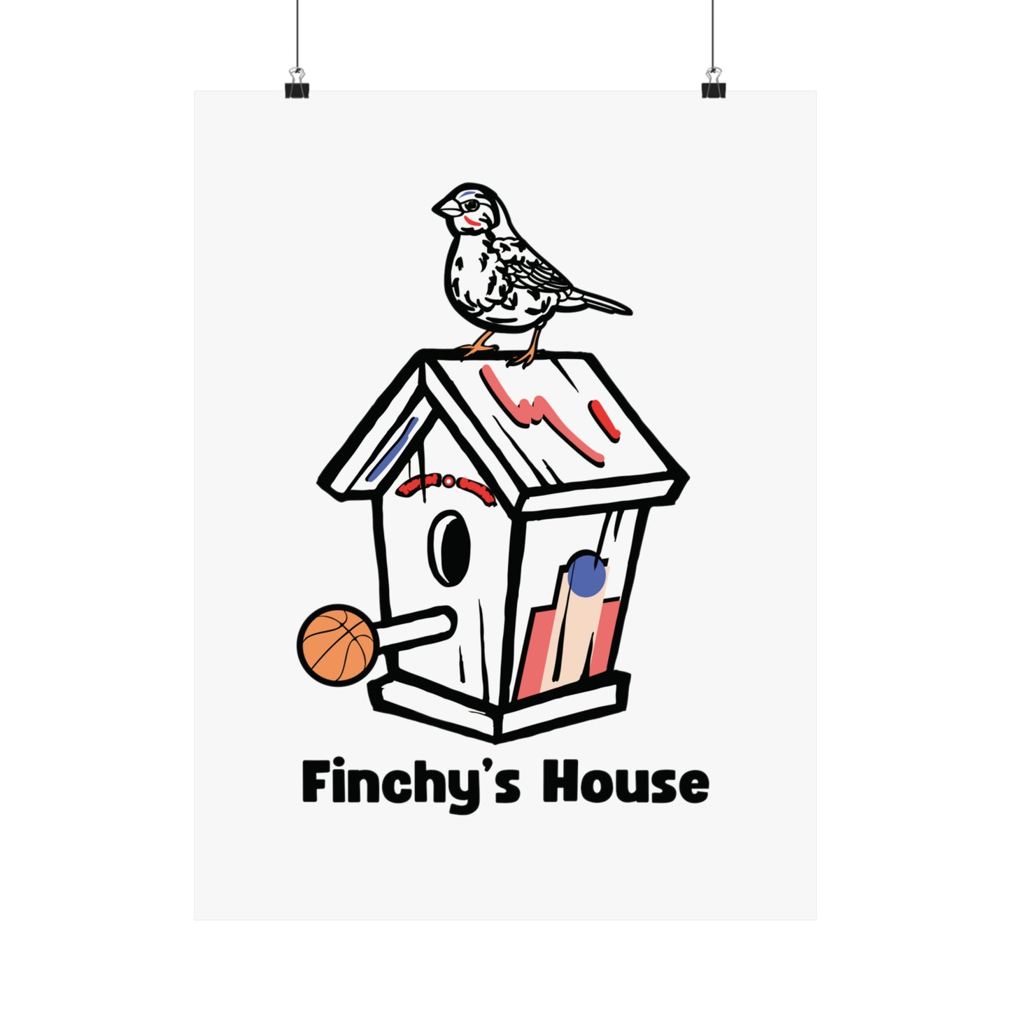 Finchy's House | 18 x 24 Poster