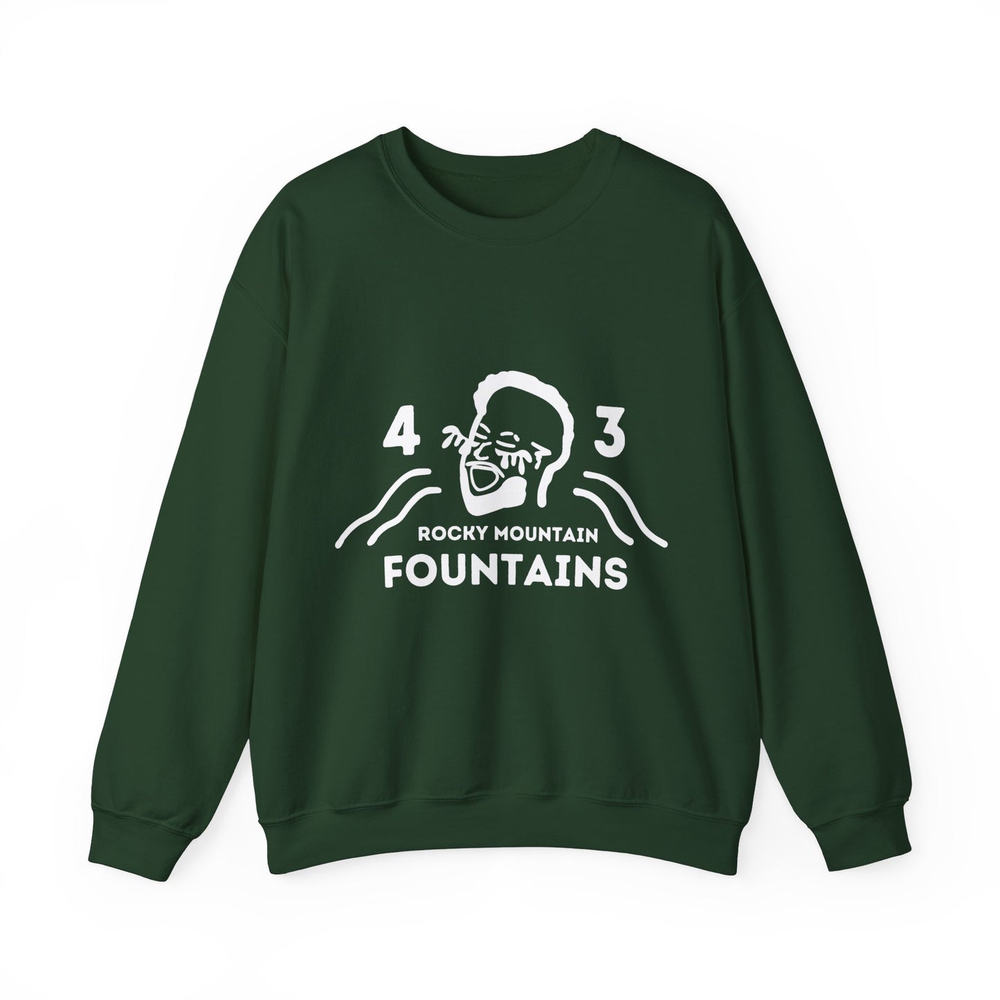 Rocky Mountain Fountains | Crewneck Sweatshirt