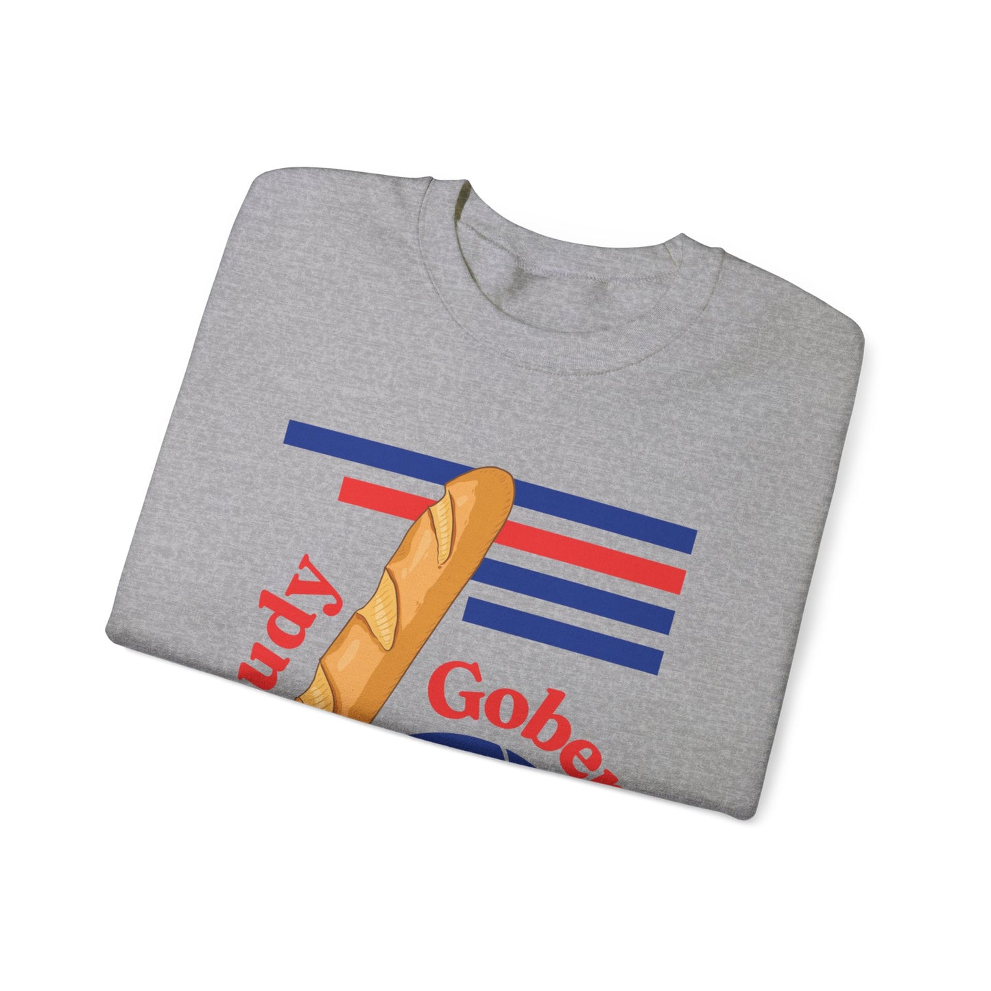 Rudy Gobert Red & Blue | Crewneck Sweatshirt